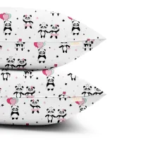 Набір наволочок COSAS ROSE PANDA 50х70 см Рожевий Набір наволочок COSAS ROSE PANDA 50х70 см Рожевий