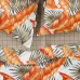 Полуторная постель с простыней на резинке Orange Palms CS2 COSAS оранжевый 160х220 см Полуторная постель с простыней на резинке Orange Palms CS2 COSAS оранжевый 160х220 см