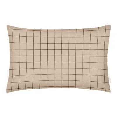 Евро постельное белье BEIGE GEOMETRY CS4 COSAS Бежевый 200х220 см