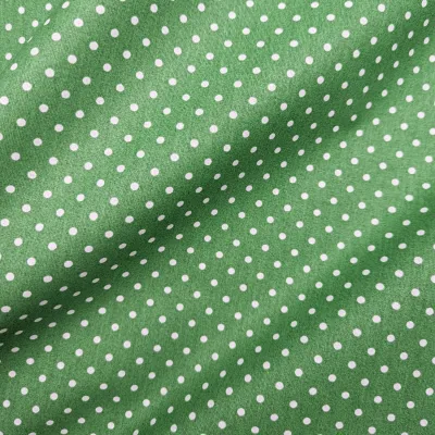 Простирадло на резинці в дитяче ліжечко 60х120 см GREEN DOTS CS1 COSAS Зелений