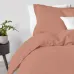 Евро постель с простыней на резинке COPPER CS7 COSAS Кирпичный 200х220 см