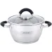 Набор 2 кастрюли Marsaili 1.8л 2.5л с силиконовыми ручками DP36503 Kamille