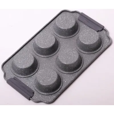 Форма для випічки кексів Marble 30х18 см 6 осередків Kamille DP37124