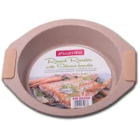 Форма Marble 26.5 з силіконовими ручками Kamille DP37142 Форма Marble 26.5 з силіконовими ручками Kamille DP37142