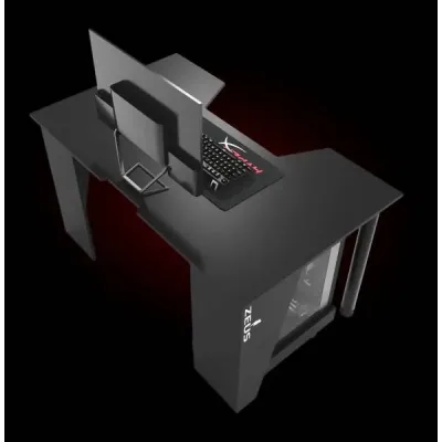 Геймерский игровой стол ZEUS GAMER-2 черный