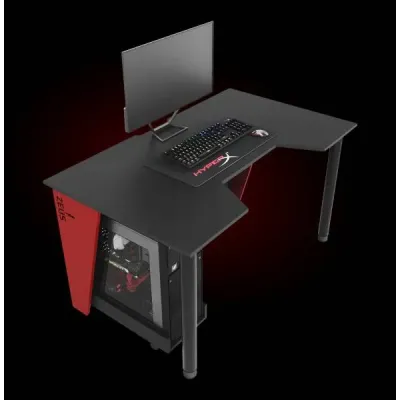 Геймерський ігровий стіл ZEUS GAMER-2 чорний з червоним Геймерський ігровий стіл ZEUS GAMER-2 чорний з червоним