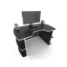 Геймерський стіл ZEUS™ Flok2 чорний/білий Геймерський стіл ZEUS™ Flok2 чорний/білий