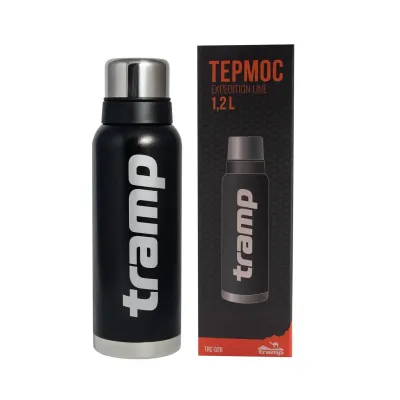 Термос Tramp Termos Expedition 1.2 л Черный (TRA-UTRC-028-BLACK)