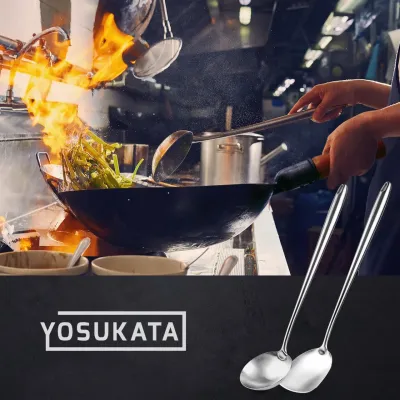 Набір кухонного приладдя Yosukata для WOK нержавіюча сталь 2 шт