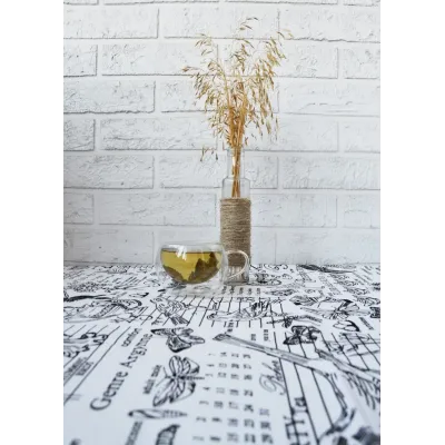 Скатерть 4Profi с рисунком Флора и фауна 145х180 см 17814
