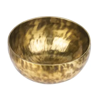 Тибетська співоча чаша Singing bowl Ручна холодна ковка 18,5/18,5/8,7 см Бронзовий (27407) Тибетська співоча чаша Singing bowl Ручна холодна ковка 18,5/18,5/8,7 см Бронзовий (27407)