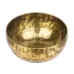 Тибетська співоча чаша Singing bowl Ручна холодна ковка 18,5/18,5/8,7 см Бронзовий (27407) Тибетська співоча чаша Singing bowl Ручна холодна ковка 18,5/18,5/8,7 см Бронзовий (27407)