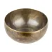 Тибетська співоча чаша Singing bowl Ручна холодна ковка 23,3/23,3/11,5 см Бронзовий (27410)