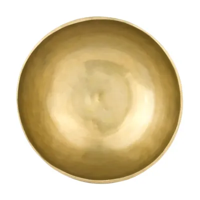 Поющая чаша Тибетская Singing bowl Ручная холодная ковка 19,3/19,3/8 см Бронза матовая (27400)