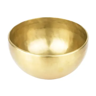 Тибетська співоча чаша Singing bowl Ручна холодна ковка 20,5/20,5/9,5 см Бронза матова (27402) Тибетська співоча чаша Singing bowl Ручна холодна ковка 20,5/20,5/9,5 см Бронза матова (27402)