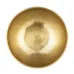 Тибетська співоча чаша Singing bowl Ручна холодна ковка 15,5/15,5/8 см Бронза матова (26555)