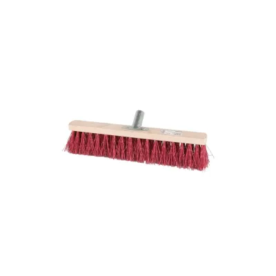 Щетка уличная MASTERTOOL GM без ручки 400х60х90 мм ПЭ+ПВХ деревянная колодка под черенок (14-6356)