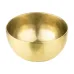 Поющая чаша Тибетская Singing bowl Ручная холодная ковка 14,1/14,1/7,3 см Бронза матовая (26563)