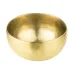 Поющая чаша Тибетская Singing bowl Ручная холодная ковка 13,8/13,8/7 см Бронза матовая (26564)