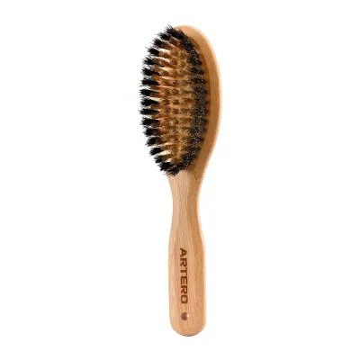 Расческа из щетины дикого кабана с медной щетиной посредине Artero Nature Collection 22х6 см