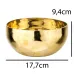 Співоча чаша Тибетська Singing bowl Ручна холодна ковка 17,7/17,7/9,4 см Бронза полірована (27394) Співоча чаша Тибетська Singing bowl Ручна холодна ковка 17,7/17,7/9,4 см Бронза полірована (27394)