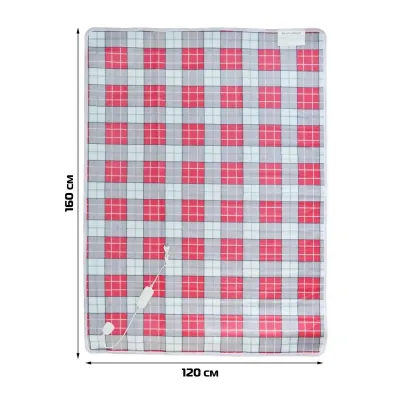 Електроковдра Warm Home NS-IB2 2 температурних режими 160x120 см Red-Grey (3_02521)