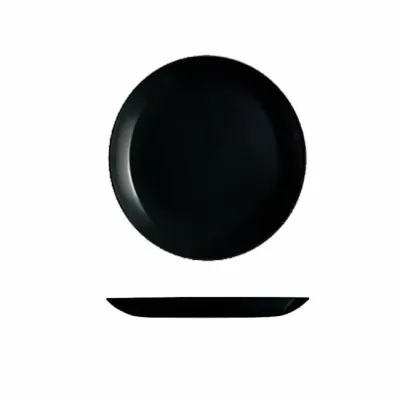 Тарілка 270мм 1шт підстав. Diwali Black Helios HLP0786