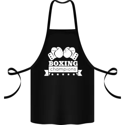 Фартук с принтом Кавун Boxing champions 68 см Черный
