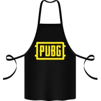 Фартук с принтом Кавун Pubg 68 см Черный