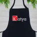 Фартук с принтом Кавун Katya 68 см Черный Фартук с принтом Кавун Katya 68 см Черный