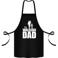Фартук с принтом Кавун The walking dad 68 см Черный