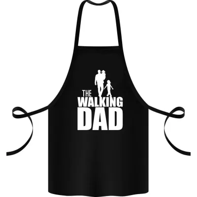 Фартук с принтом Кавун The walking dad 68 см Черный