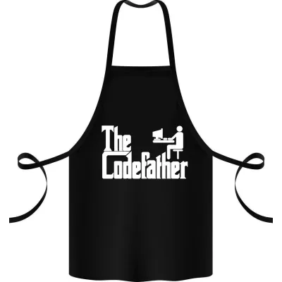 Фартук с принтом Кавун Codefather 68 см Черный