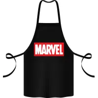Фартук с принтом Кавун Marvel 68 см Черный
