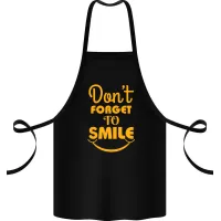 Фартук с принтом Кавун Dont forget to smile 68 см Черный Фартук с принтом Кавун Dont forget to smile 68 см Черный