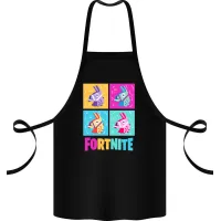 Фартук с принтом Кавун Fortnite цвет 68 см Черный