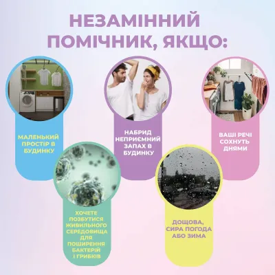 Електрична сушарка для білизни підлогова No Brand з обігрівом бічних крил Електрична сушарка для білизни підлогова No Brand з обігрівом бічних крил