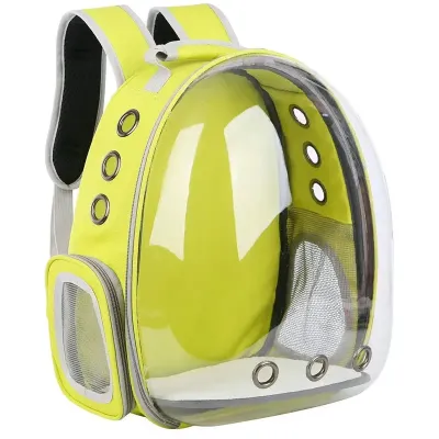 Рюкзак для перенесення домашніх тварин RIAS Pet Cat Yellow (3_02648)