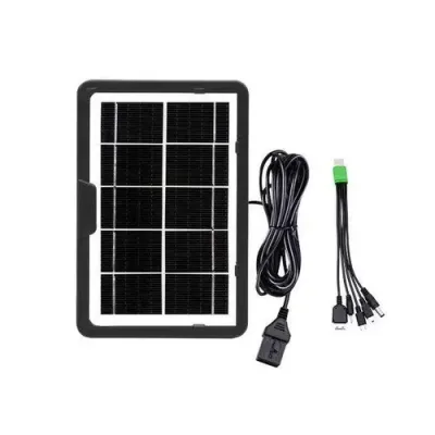 Сонячний зарядний пристрій CCLAMP CL-518WP 5V 1.8W Black (3_03090) Сонячний зарядний пристрій CCLAMP CL-518WP 5V 1.8W Black (3_03090)