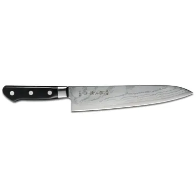 Кухонный Шеф нож 240 мм Tojiro DP Damascus (F-656)