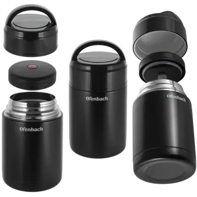 Термос пищевой Ofenbach Portable 800 мл Черный (DP186672)