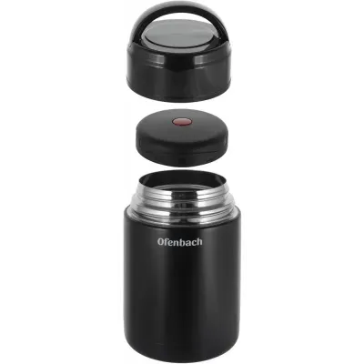 Термос пищевой Ofenbach Portable 800 мл Черный (DP186672)