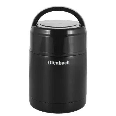 Термос пищевой Ofenbach Portable 800 мл Черный (DP186672)