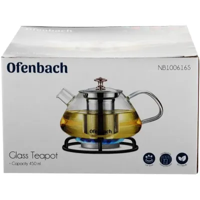 Заварочный чайник со съемным ситечком 881 450мл DP218688 Ofenbach