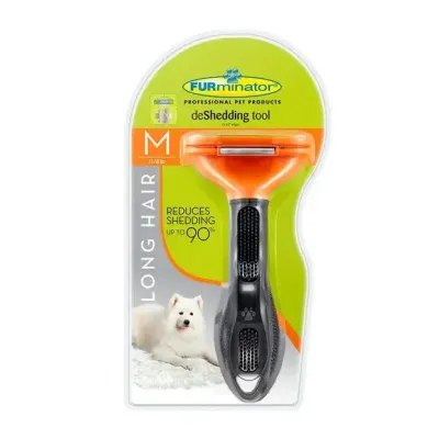 Фурминатор с кнопкой 6,5 см. HMD Long Hair 164-12327717
