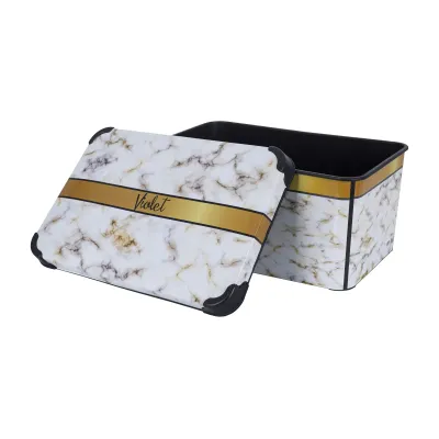 Контейнер Violet House Decor Marble 10 л Белый (6638133) Контейнер Violet House Decor Marble 10 л Белый (6638133)
