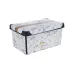 Контейнер Violet House Decor Marble 10 л Белый (6638133)