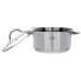 Кастрюля BRAVO CHEF 18 см 2.6 л с крышкой (6720868)