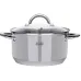 Кастрюля BRAVO CHEF 18 см 2.6 л с крышкой (6720868)