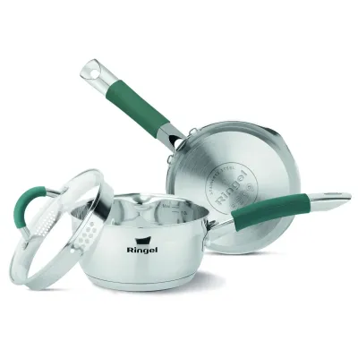 Ковш RINGEL Expert 16 см 1.6 л Хром (6723694) Ковш RINGEL Expert 16 см 1.6 л Хром (6723694)